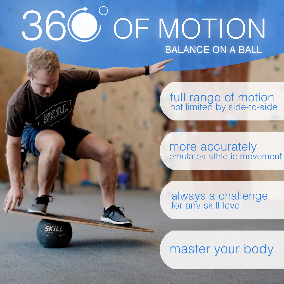 Balance board and ball 2025